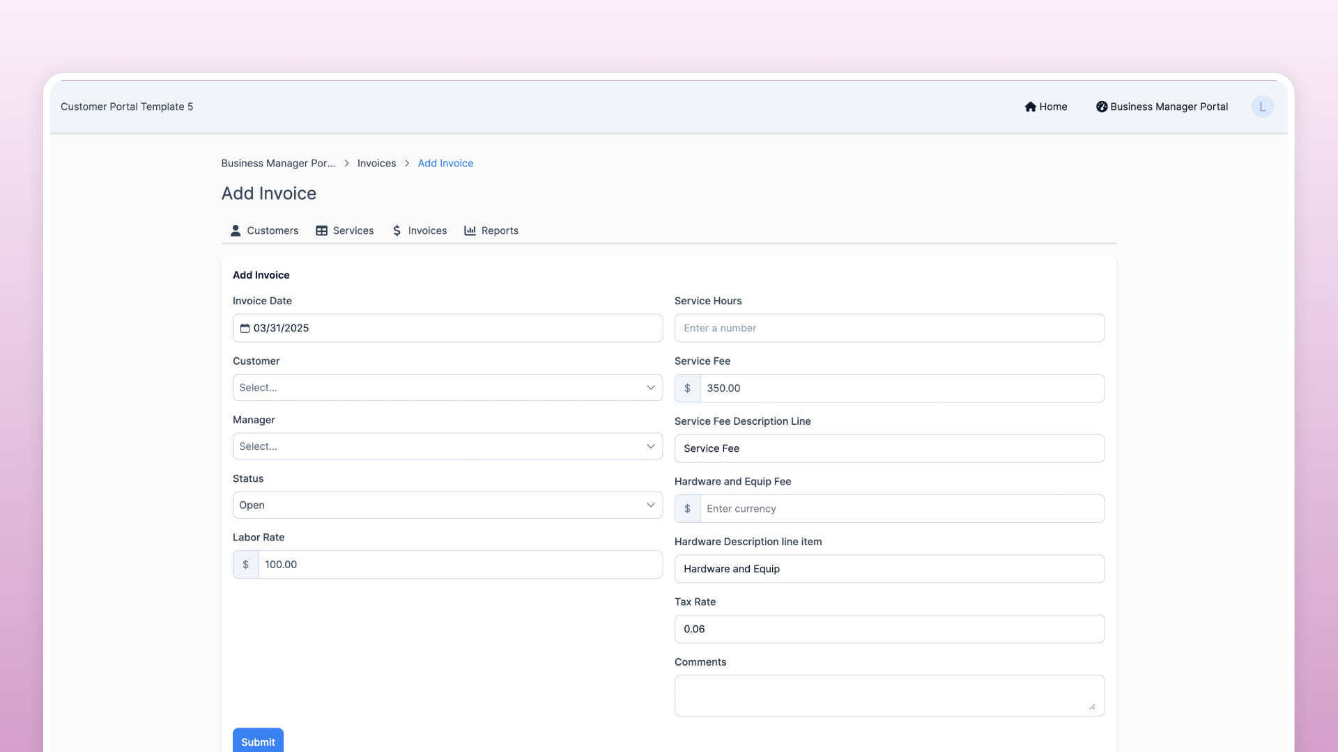 Business-Manager-Add-Invoice